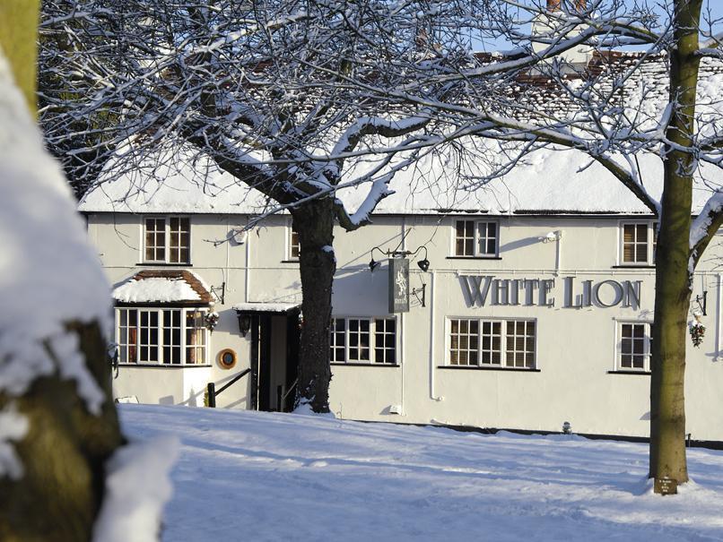 The White Lion Inn Хамптън ин Арден Екстериор снимка
